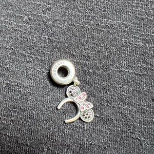 Disney Pandora Charm Minnie Mouse Headband Dangle